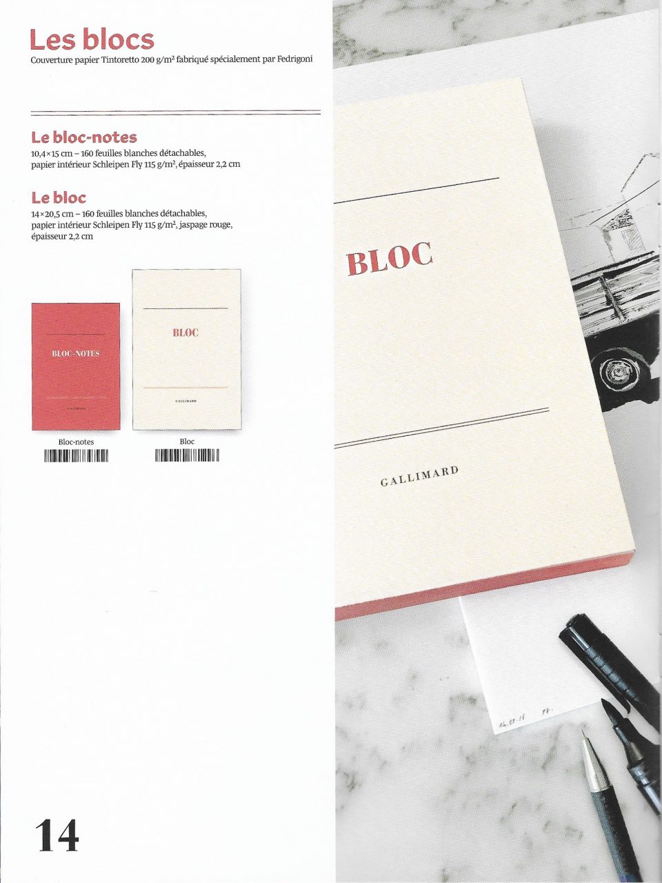 Catalogue des Editions Gallimard